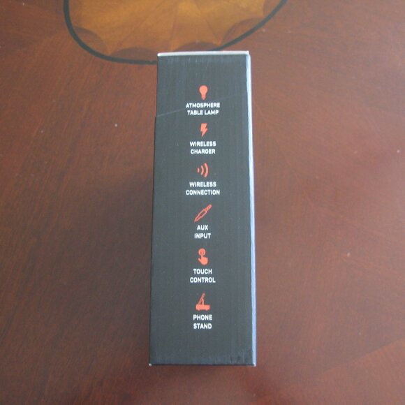 C:3 Music Table Lamp with Wireless Charger - Picture 3 of 3